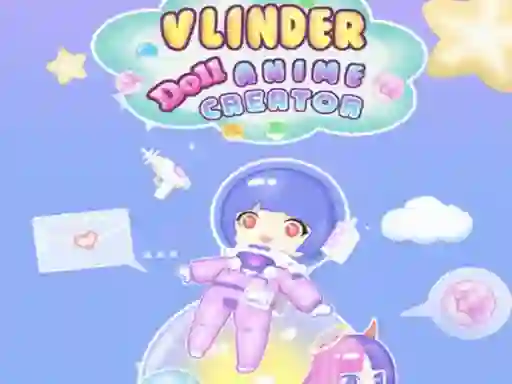 Spil Vlinder Anime Doll Maker online