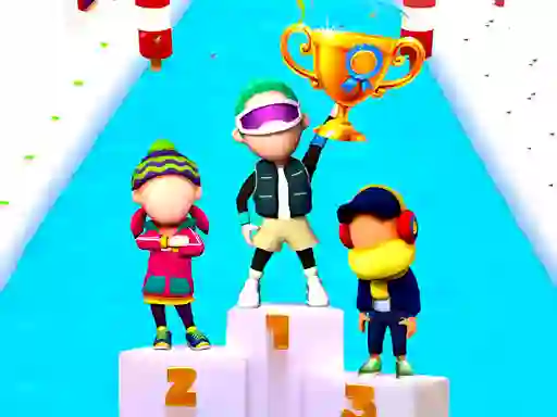 Spil Fun Race On Ice online