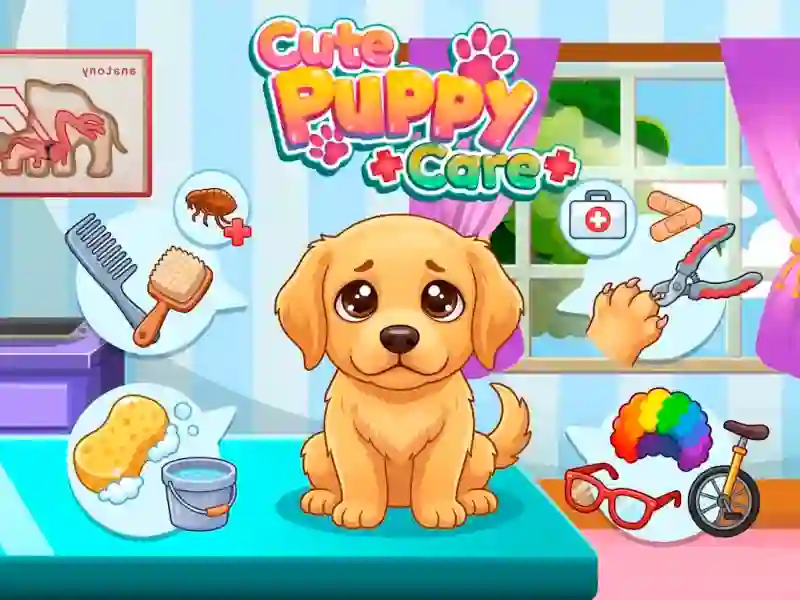 Spil Cute Puppy Care online