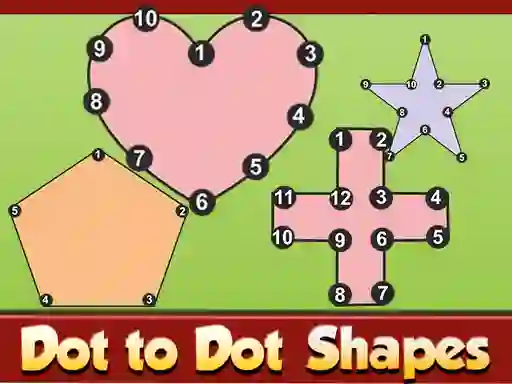 Spil Dot To Dot Shapes online