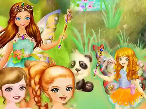 Spil Fairy Dress Up Games For Girls online