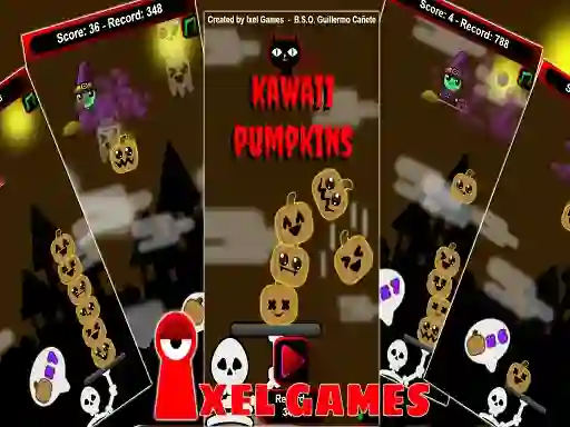 Spil Kawaii Pumpkins online