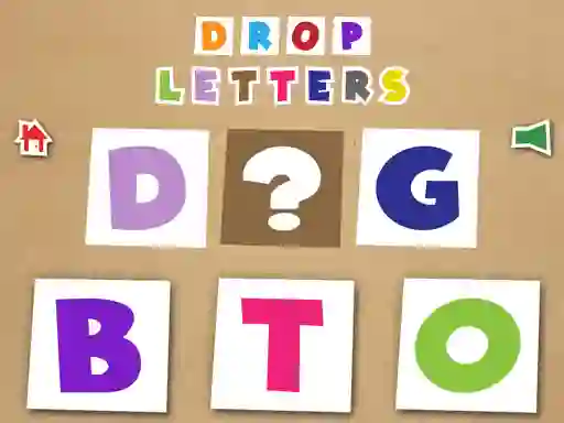 Spil Drop Letters online