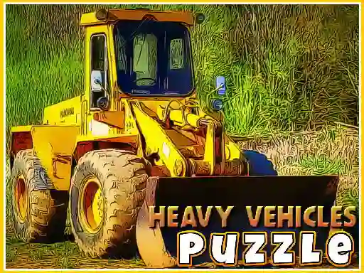 Spil Heavy Vehicles Puzzle online