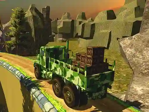 Spil Army Truck Transport online
