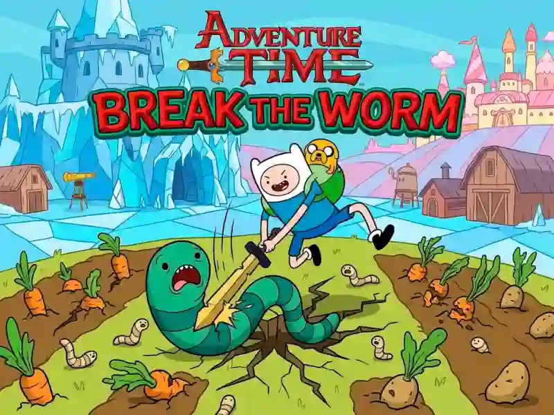 Spil Adventure Time Break the Worm online