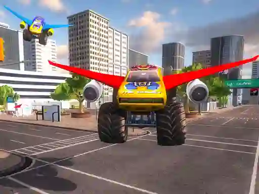 Spil Real Flying Truck Simulator 3d online
