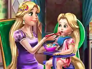 Spil Goldie Princess Toddler Feed online