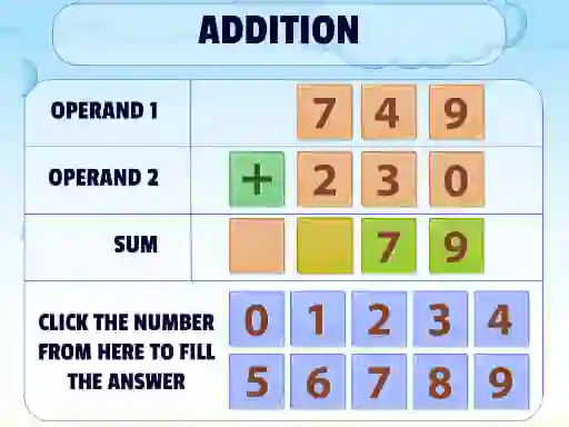 Spil Addition Practice online