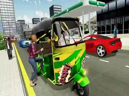 Spil Indian Tricycle Rickshaw Simulator online