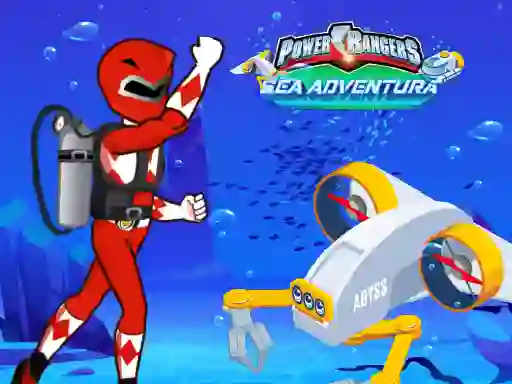 Spil Power rangers Sea adventura online