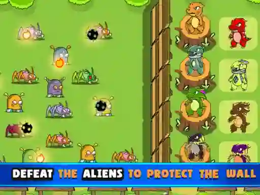Spil Tower Defense Dragon Merge online