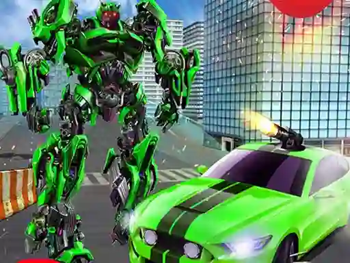 Spil Grand robot car transform 3d game online