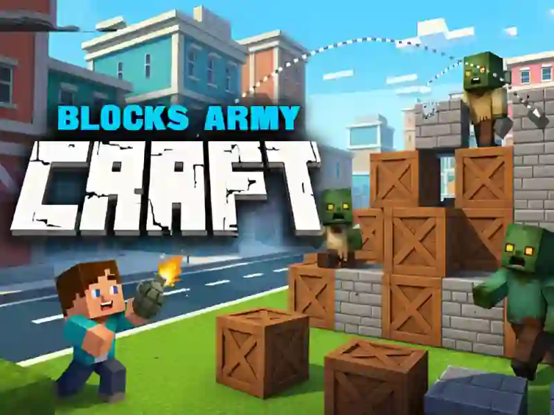 Spil Blocks Army Craft online