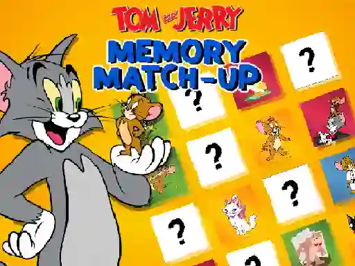 Spil Tom and Jerry Memory Match Up online