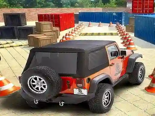 Spil Ultimate Monster Jeep Parking Game online