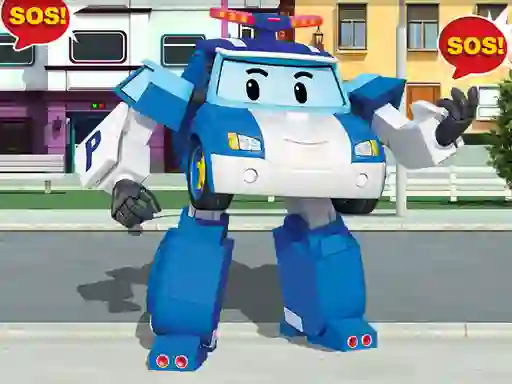 Spil Robot Car Emergency Rescue 3 online
