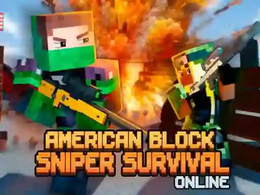 Spil American Block Sniper Survival Online online