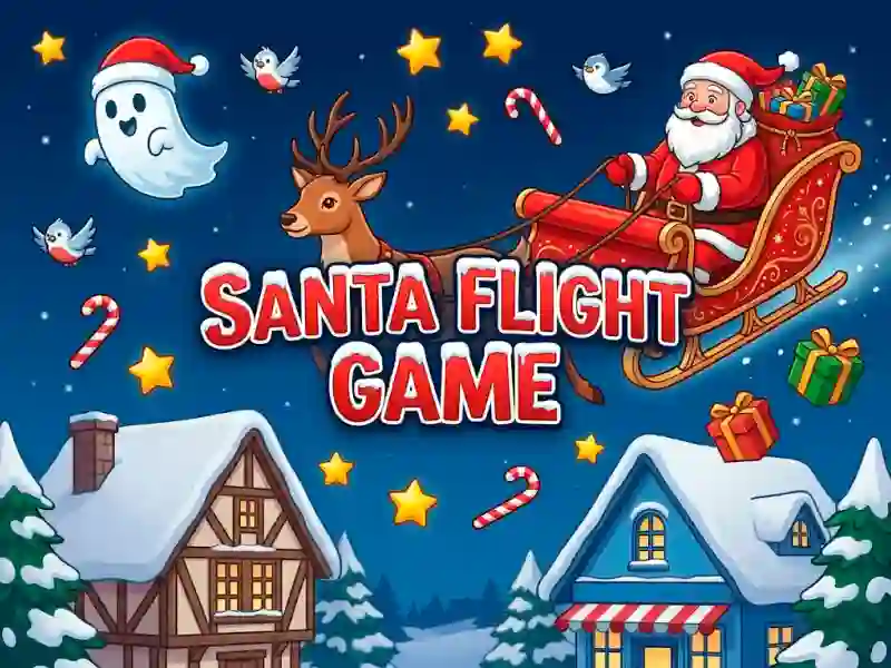Spil Santa Flight Game online