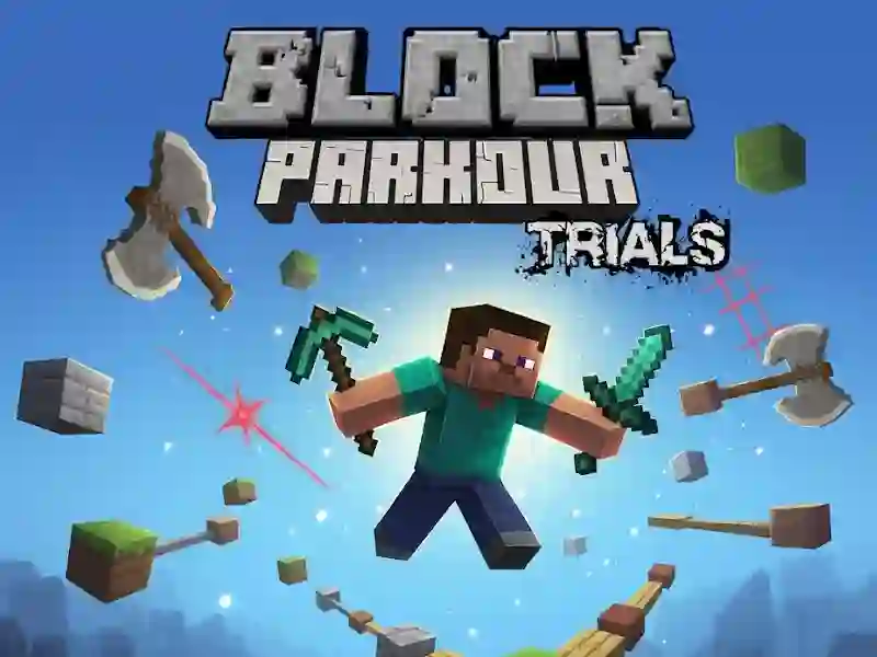 Spil Block Parkour Trials online