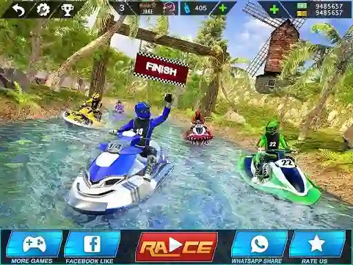 Spil Extreme Power Boat Water Racing online