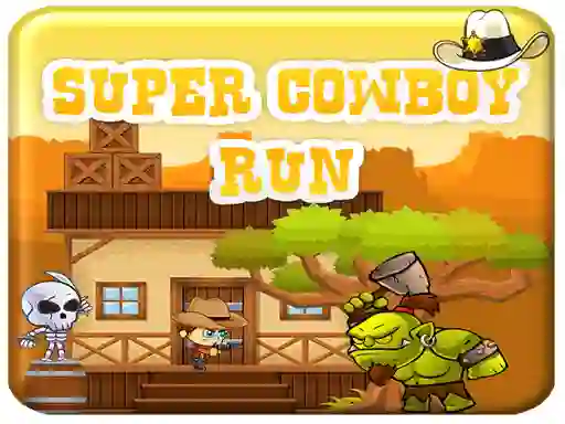 Spil Super Cowboy Run online