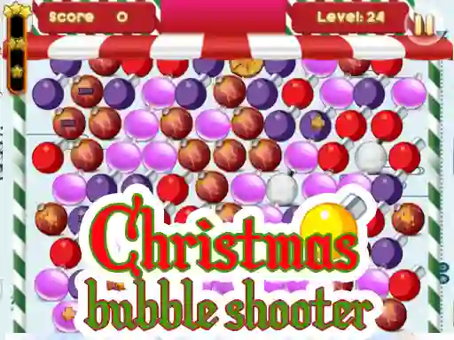Spil Christmas Bubble Shooter 2019 online