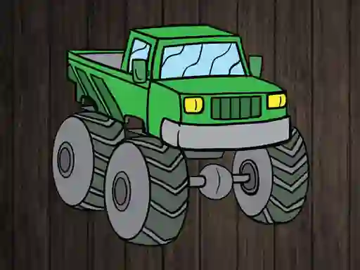 Spil Monster Truck Jigsaw online