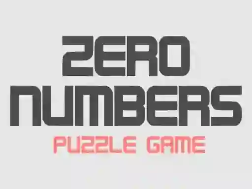 Spil Zero Numbers Puzzle Game online