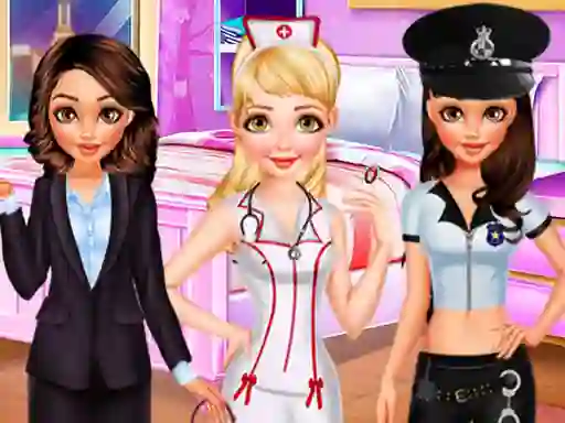 Spil BFF Princess Career Photoshoot online