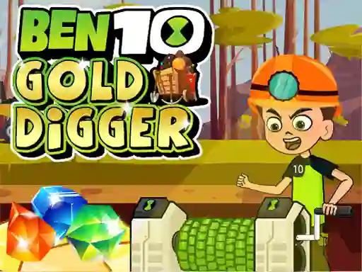 Spil Ben 10 Gold Digger online