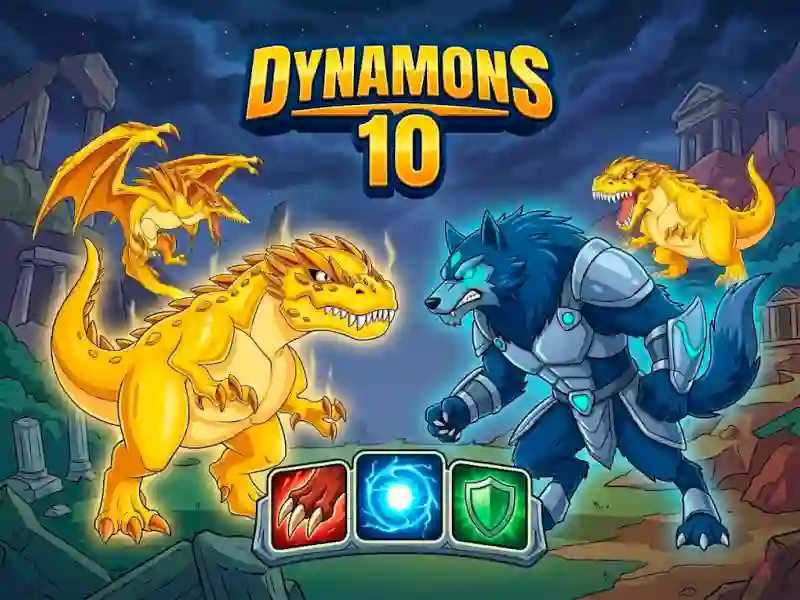 Spil Dynamons 10 online