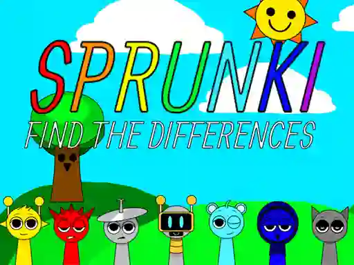 Spil Sprunki Find The Differences online