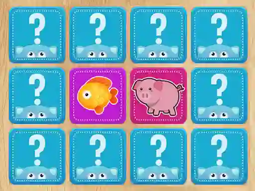 Spil Find A Pair Animals online