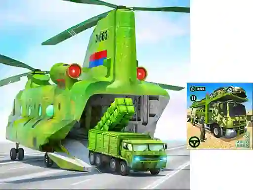 Spil US Army Cargo Transport Truck Driving online