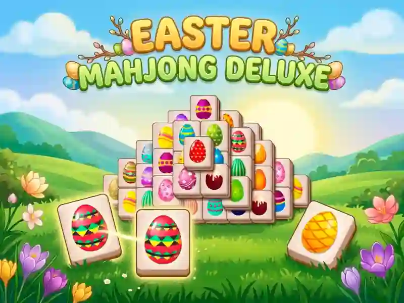 Spil Easter mahjong deluxe online