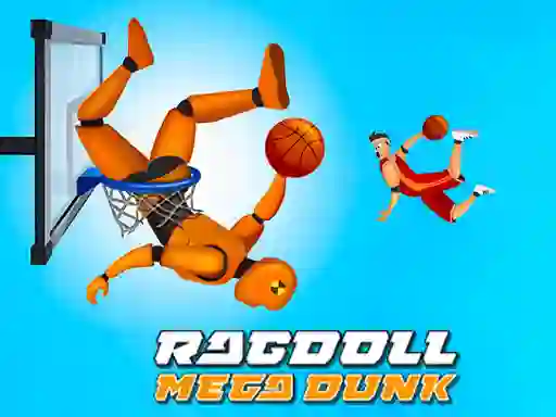 Spil Ragdoll Mega Dunk online