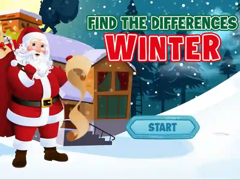 Spil Find The Differences Winter online