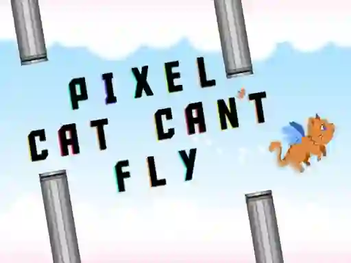 Spil Pixel cat can't fly online
