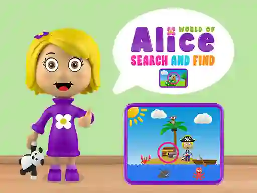 Spil World of Alice Search and Find online