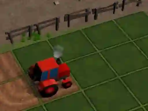 Spil Puzzle Tractor Farm online