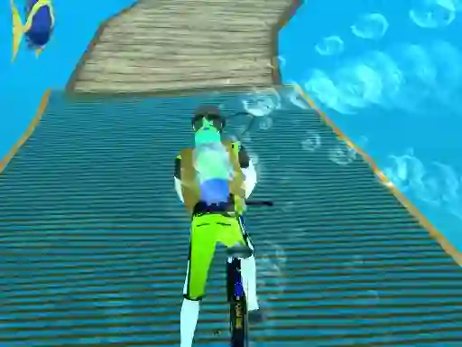 Spil Under Water Cycling online