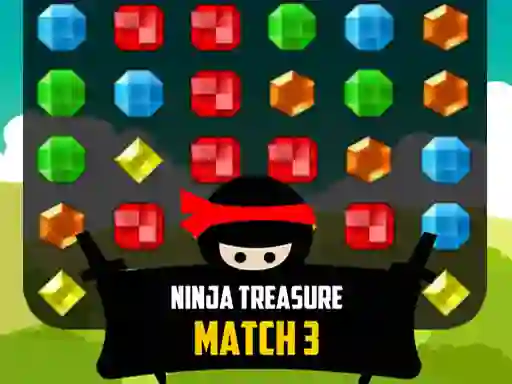 Spil Ninja Treasure Match 3 online