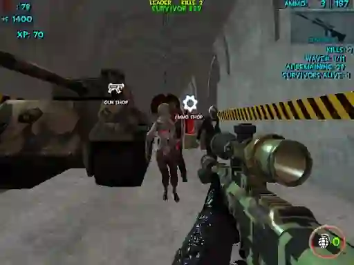 Spil Zombie Apocalypse Bunker Survival Z online