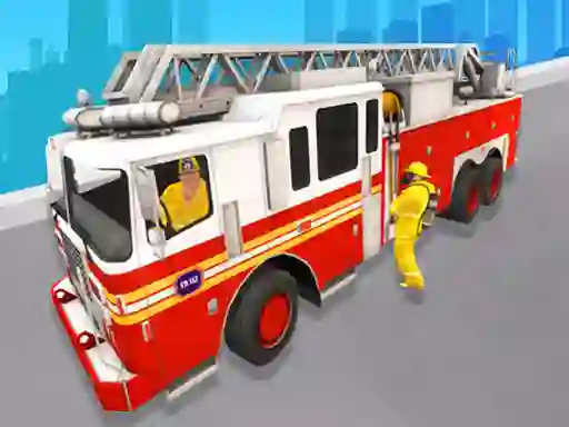Spil City Rescue Fire Truck Games online
