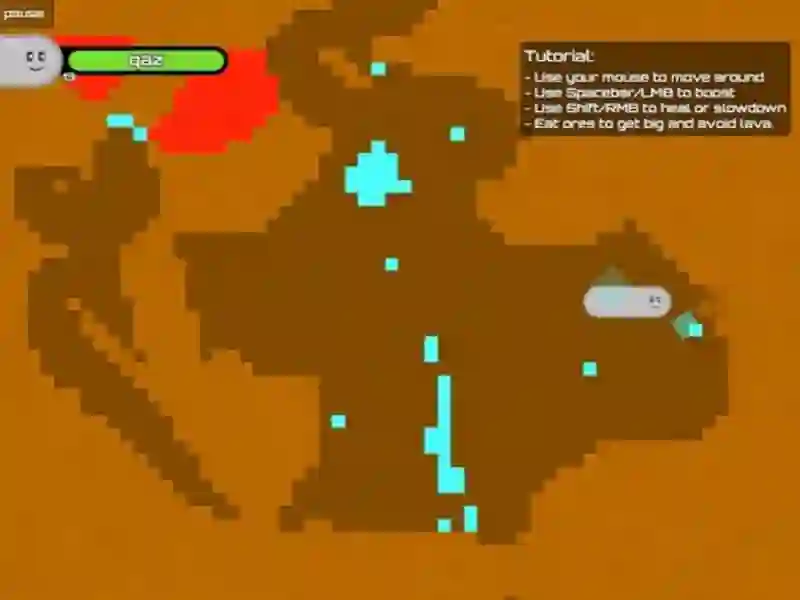 Spil Digworm.io online