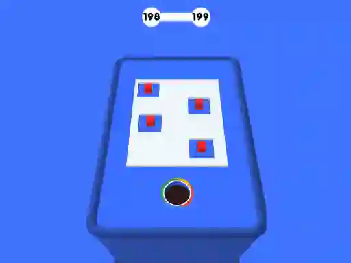Spil Hole 3d Color Block Game online