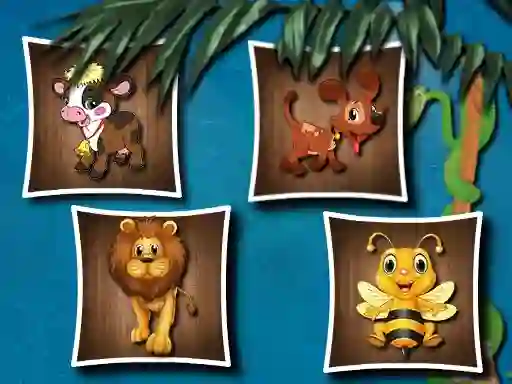Spil Cute Animal Shapes online