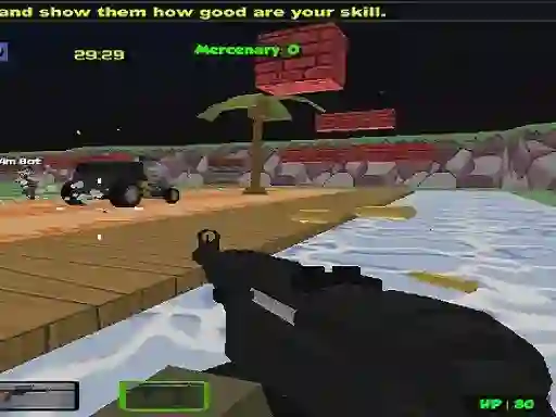 Spil Blocky Combat Strike Zombie Multiplayer online
