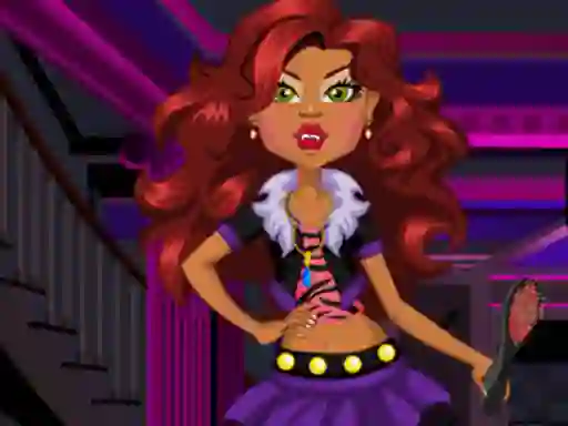 Spil Monster Wolf Flirting Dressup online